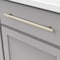 Hickory Hardware Bar Pulls Collection Pull 10-1/16 Inch 256mm Center to Center Champagne Bronze Finish HH075599-CBZ - alternate 5